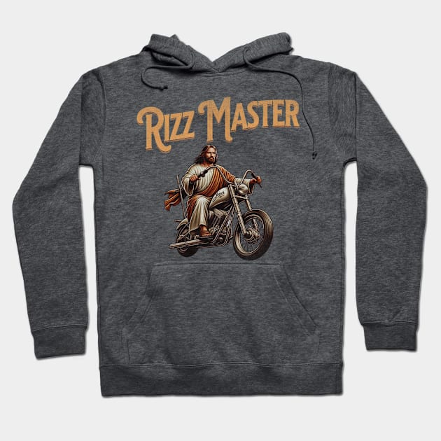 Rizz Master Jesus Christ is Rizzin' Funny Easter 2024 Tee He is Rizzin' Hoodie by sarcasmandadulting